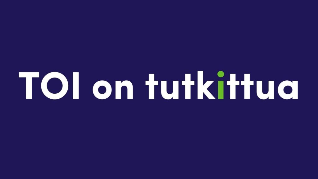 TOI on tutkittua | Toimintaterapeuttien työ työttömien parissa
